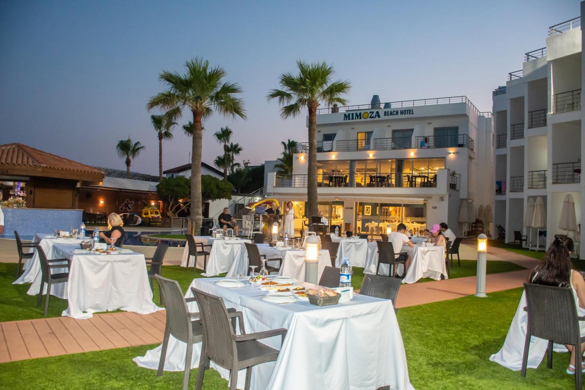 Mimoza Beach Hotel Agios Sergios Extérieur photo