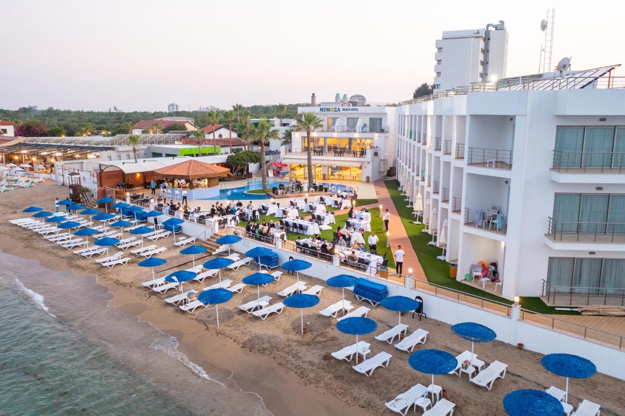 Mimoza Beach Hotel Agios Sergios Extérieur photo