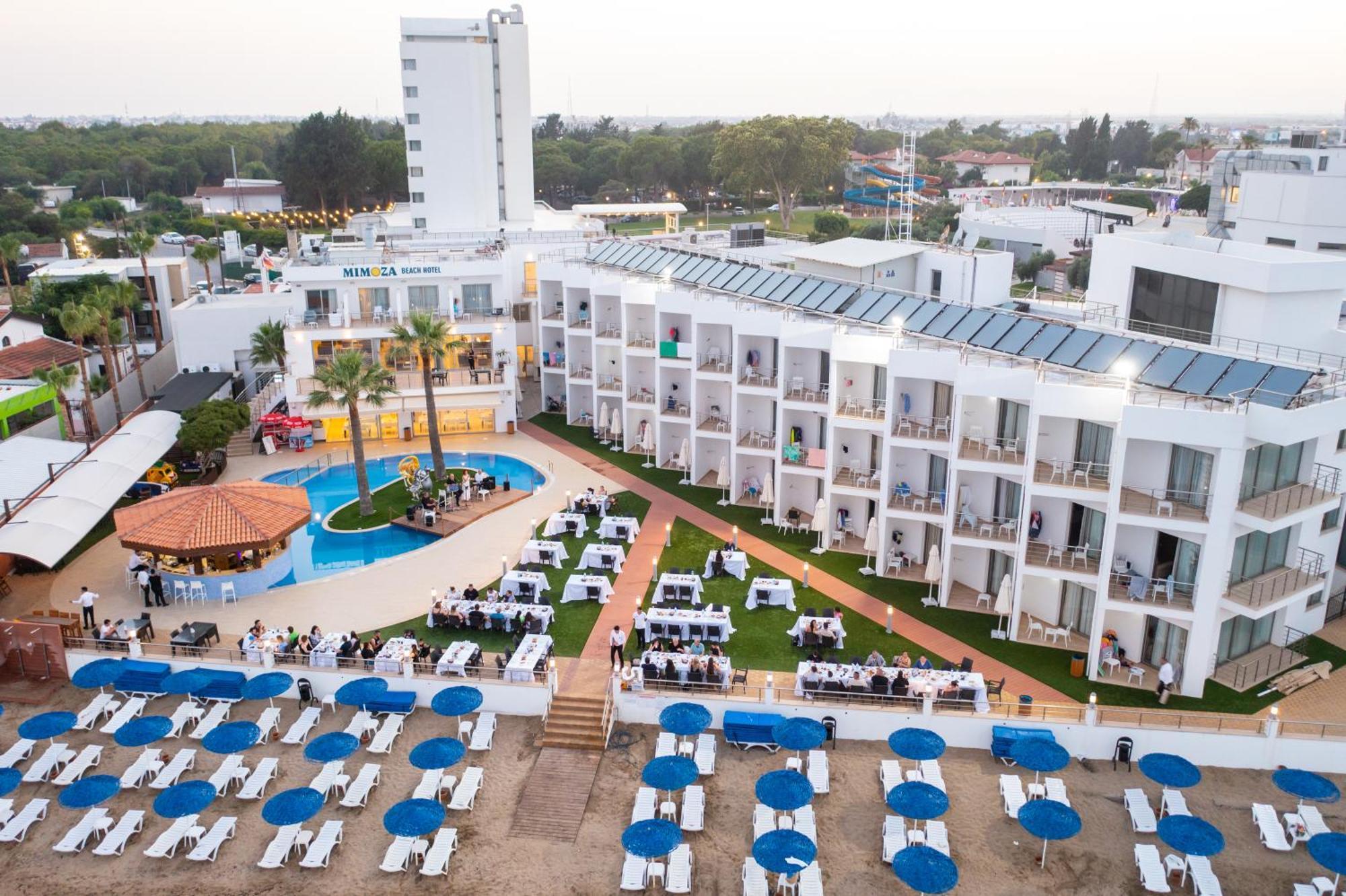Mimoza Beach Hotel Agios Sergios Extérieur photo