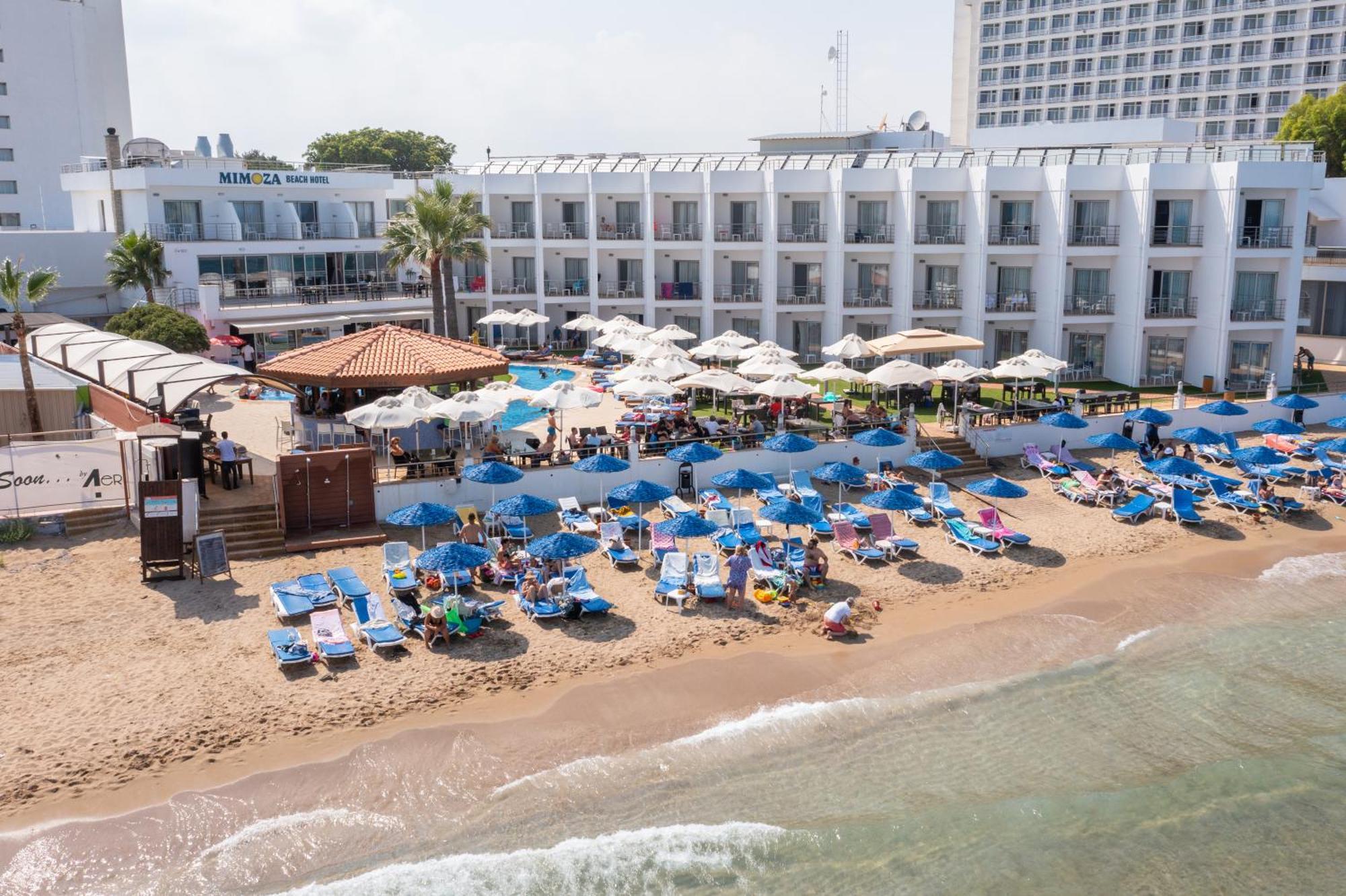 Mimoza Beach Hotel Agios Sergios Extérieur photo