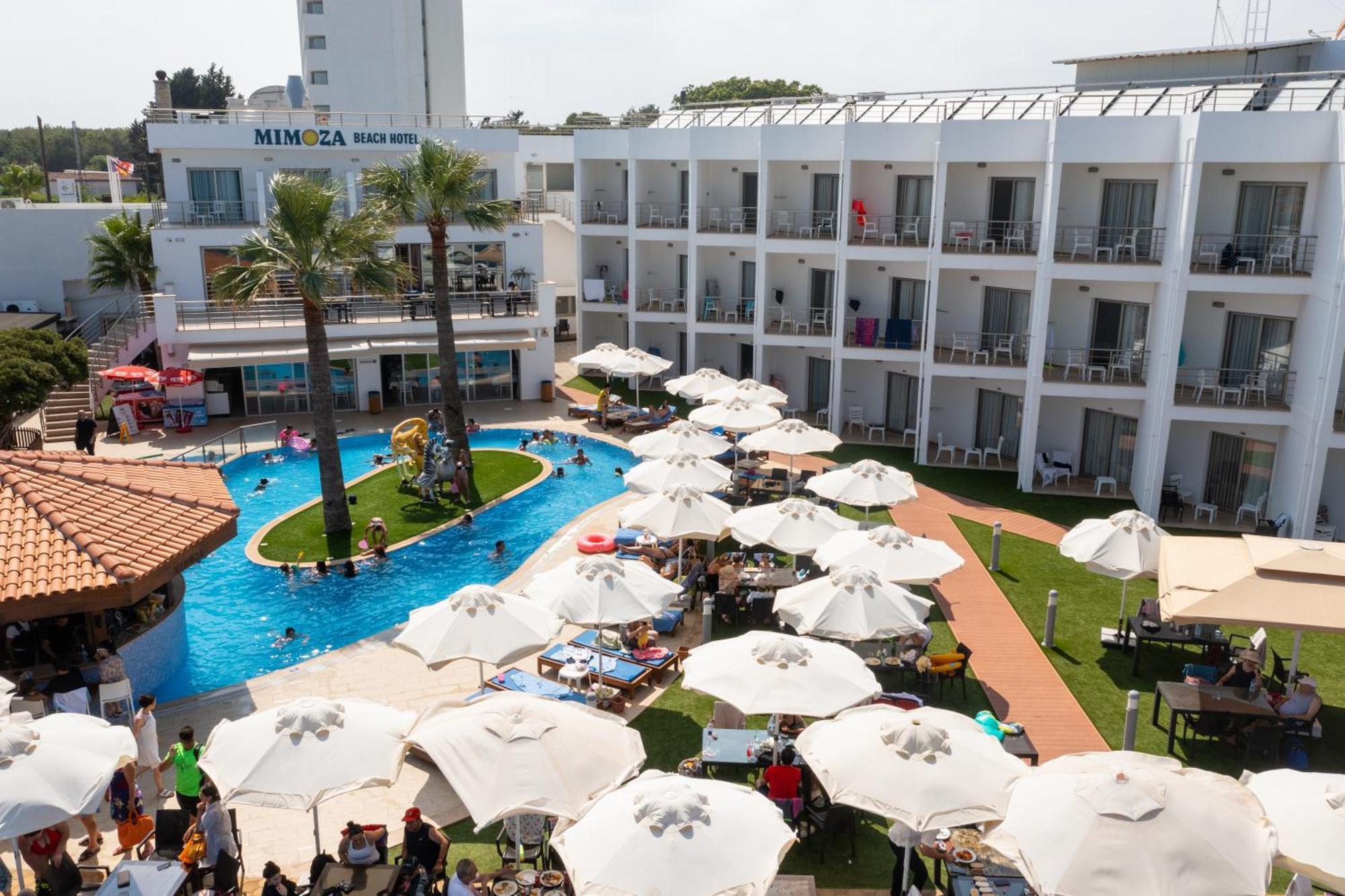 Mimoza Beach Hotel Agios Sergios Extérieur photo