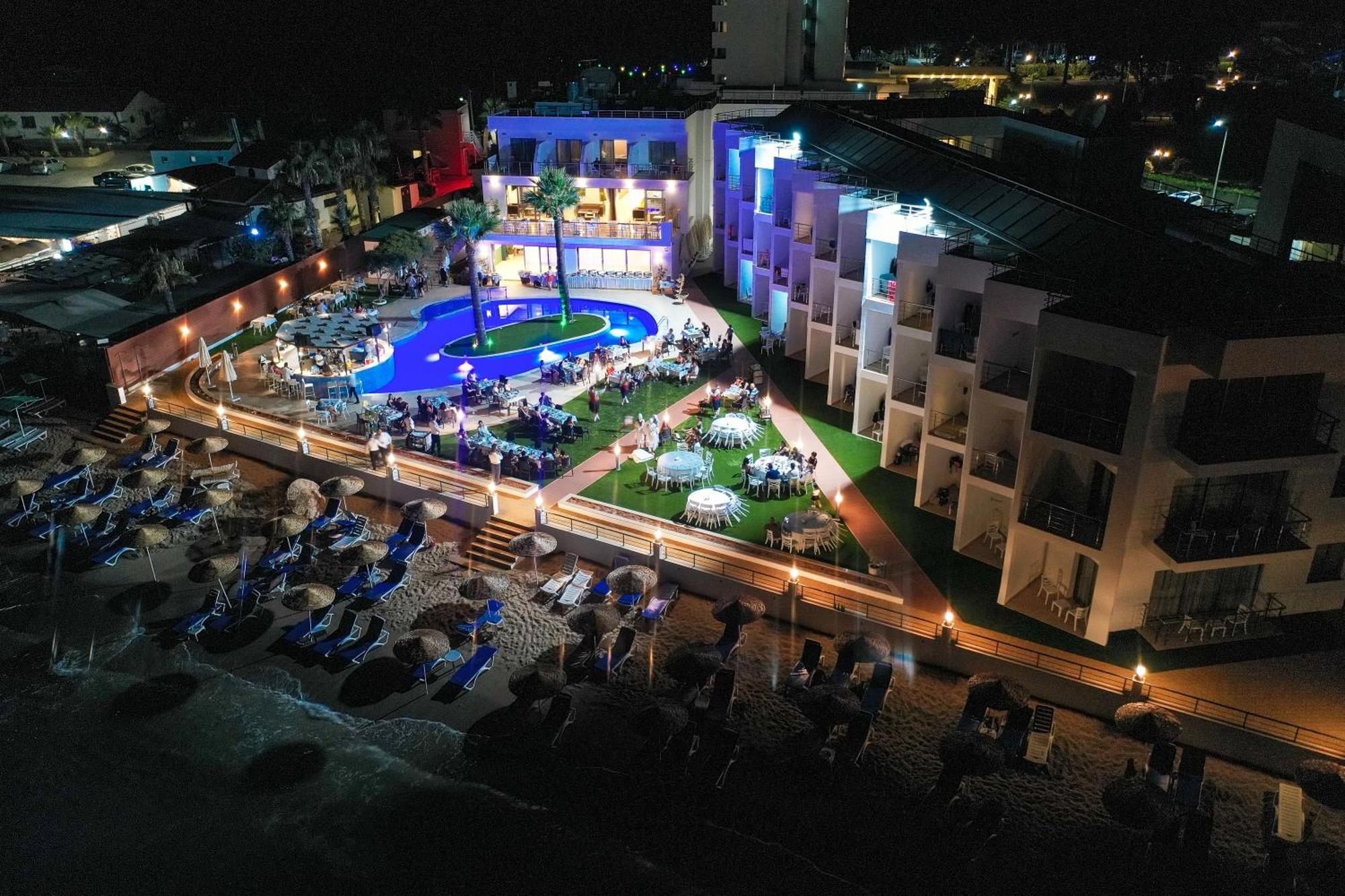 Mimoza Beach Hotel Agios Sergios Extérieur photo