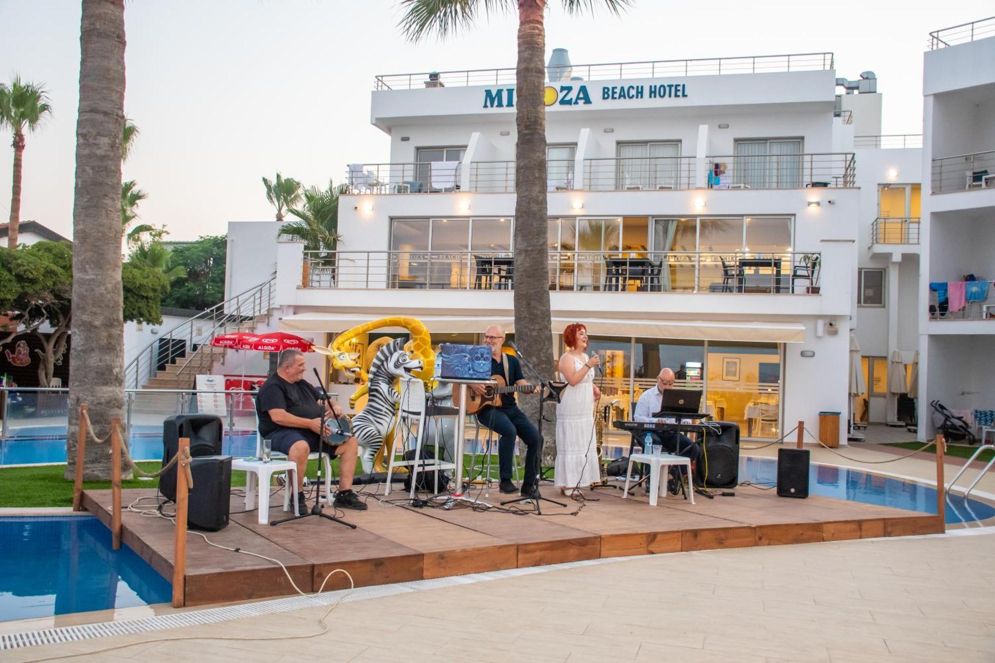 Mimoza Beach Hotel Agios Sergios Extérieur photo