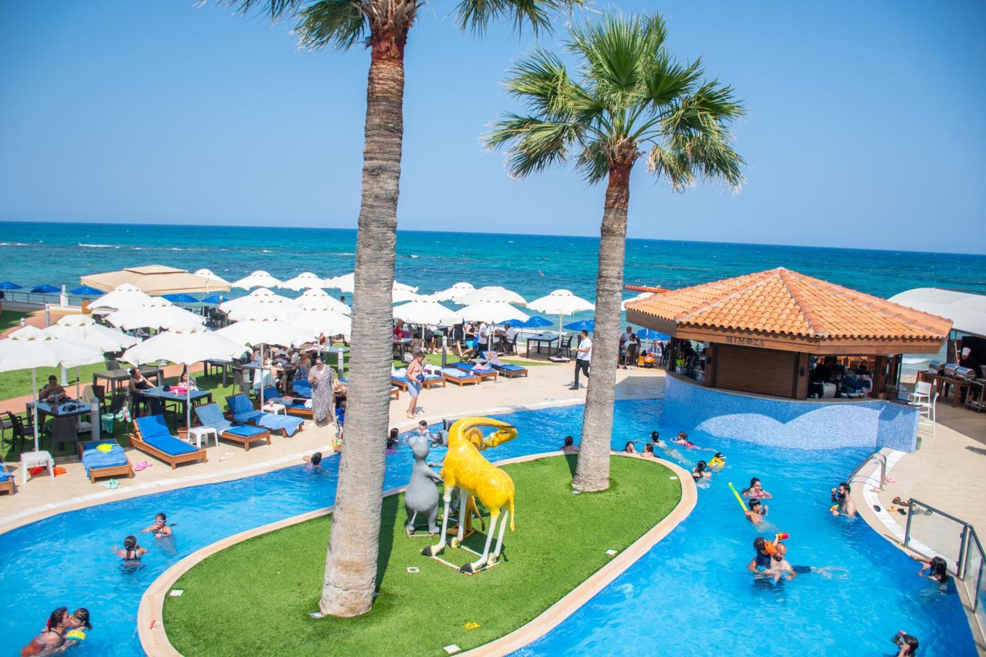 Mimoza Beach Hotel Agios Sergios Extérieur photo