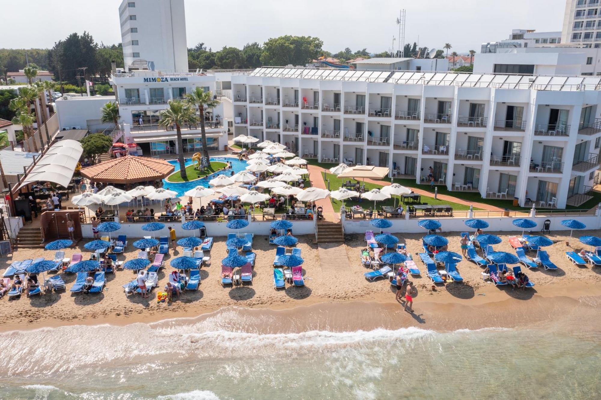 Mimoza Beach Hotel Agios Sergios Extérieur photo